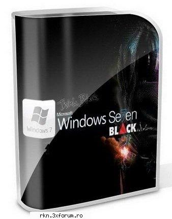 Microsoft Windows 7 Black Edition 2010 - *** WindowS ***
